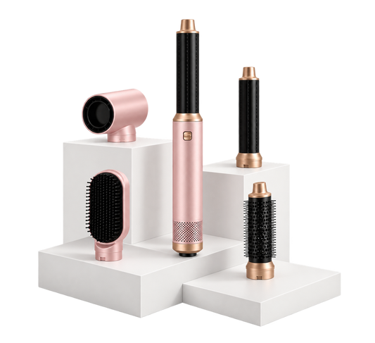 4-in-1 Hair Styler – Rose Gold